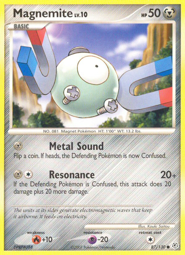 Magnemite (87/130) [Diamond & Pearl: Base Set] | Red Riot Games CA