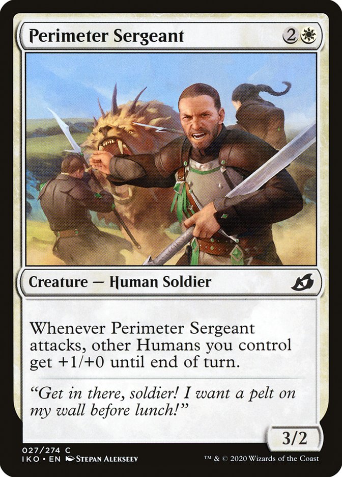 Perimeter Sergeant [Ikoria: Lair of Behemoths] | Red Riot Games CA