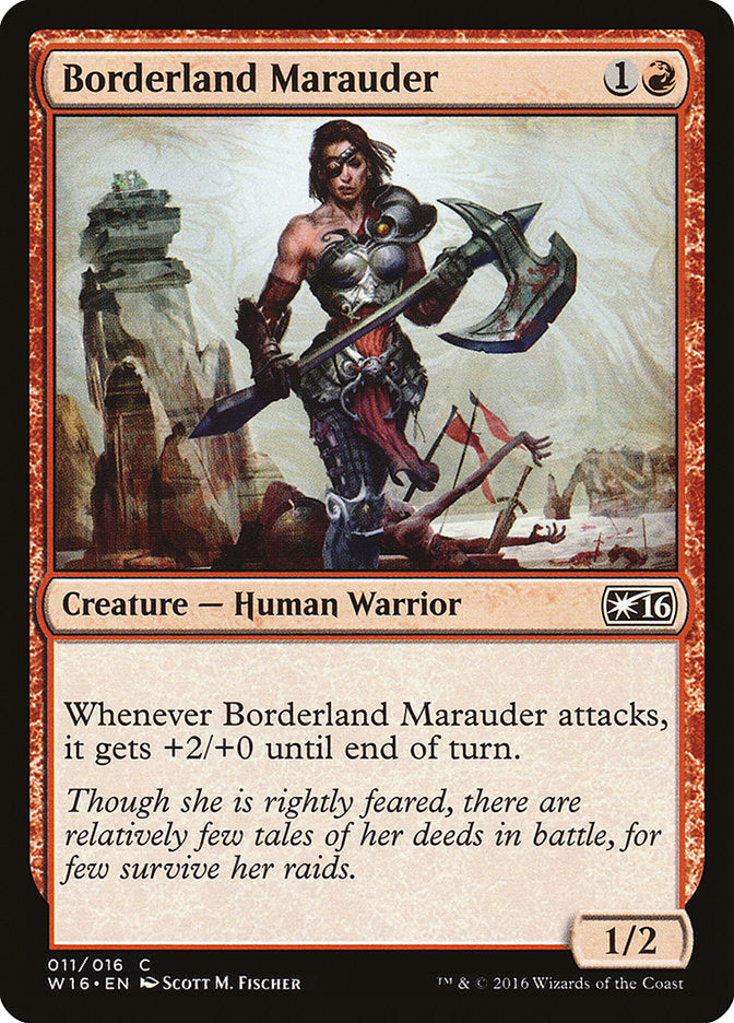 Borderland Marauder [Welcome Deck 2016] | Red Riot Games CA