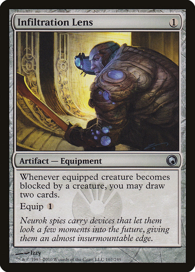 Infiltration Lens [Scars of Mirrodin] | Red Riot Games CA