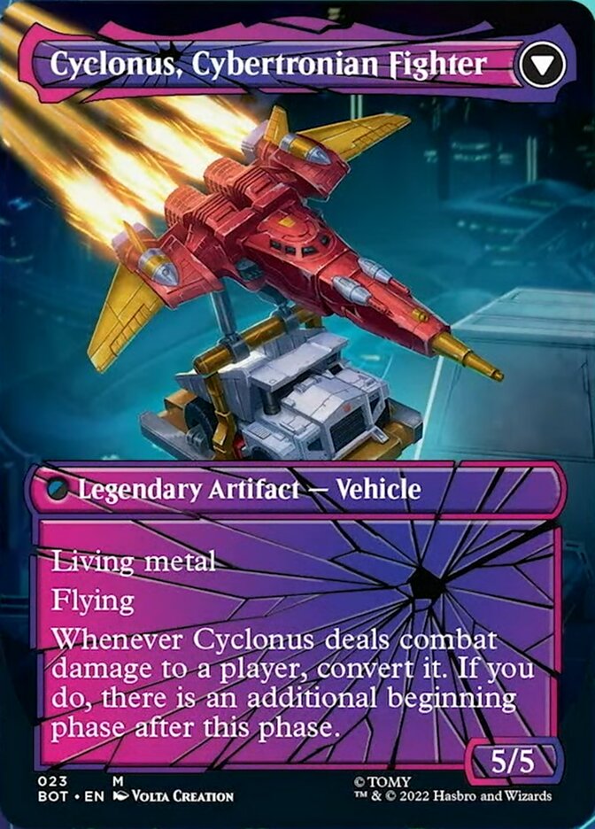 Cyclonus, the Saboteur // Cyclonus, Cybertronian Fighter (Shattered Glass) [Transformers] | Red Riot Games CA