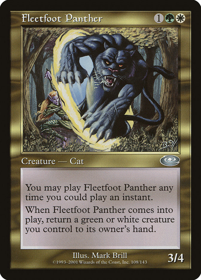 Fleetfoot Panther [Planeshift] | Red Riot Games CA