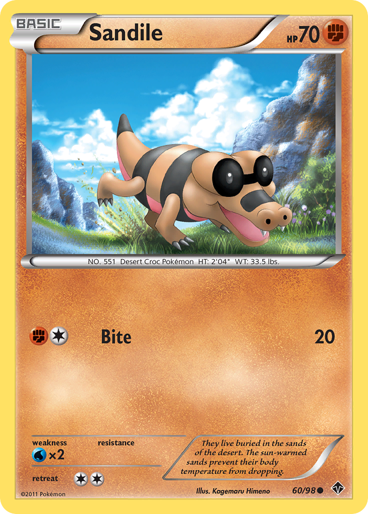 Sandile (60/98) [Black & White: Emerging Powers] | Red Riot Games CA