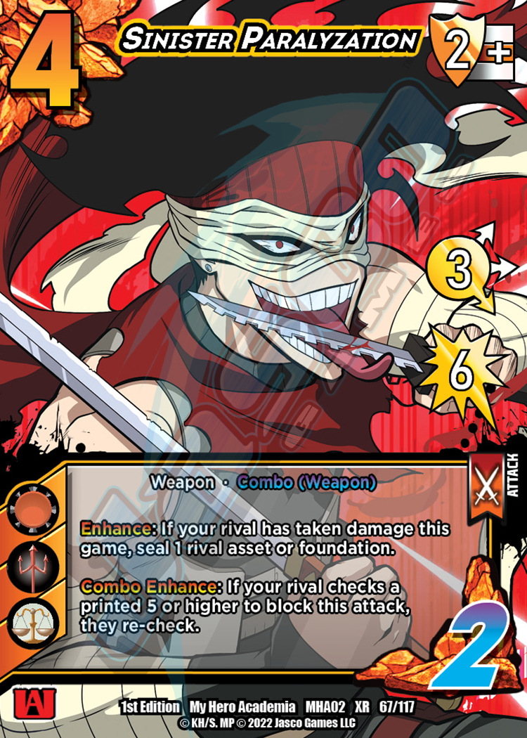 Sinister Paralyzation [Crimson Rampage XR] | Red Riot Games CA