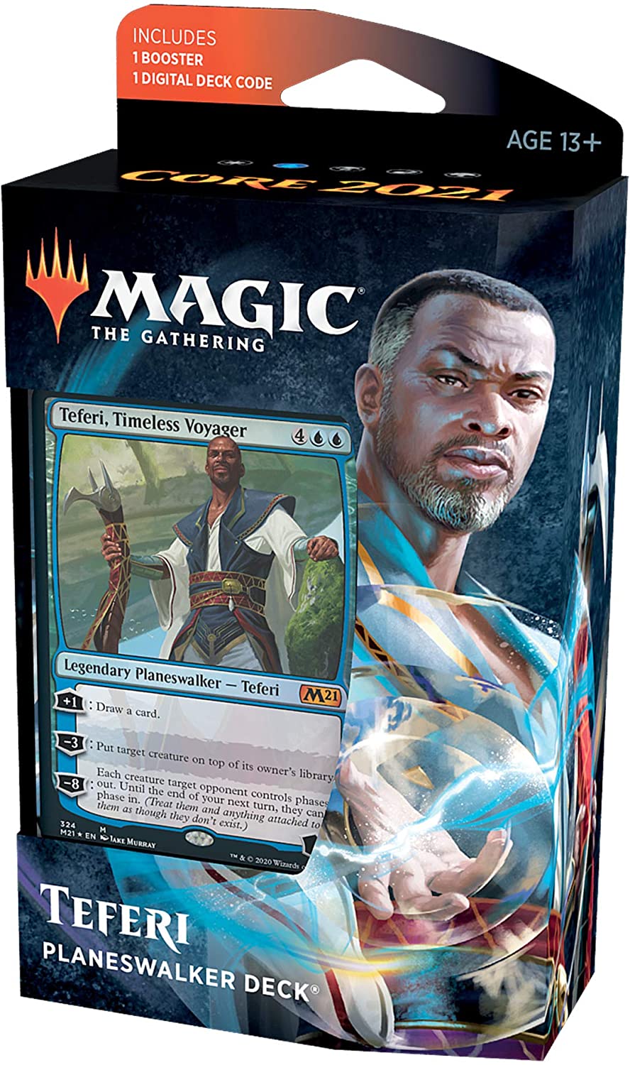 Core Set 2021 - Planeswalker Deck (Teferi) | Red Riot Games CA