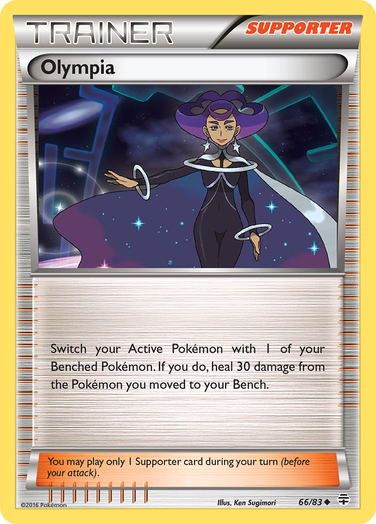 Olympia (66/83) [XY: Generations] | Red Riot Games CA