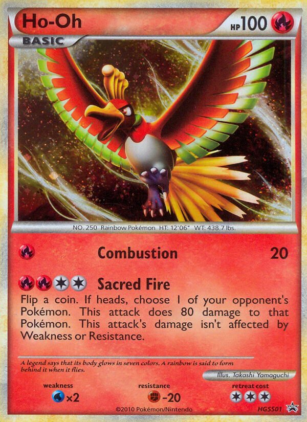 Ho-Oh (HGSS01) [HeartGold & SoulSilver: Black Star Promos] | Red Riot Games CA