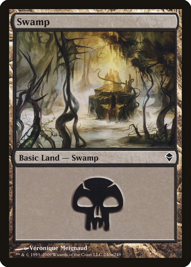 Swamp (240a) [Zendikar] | Red Riot Games CA
