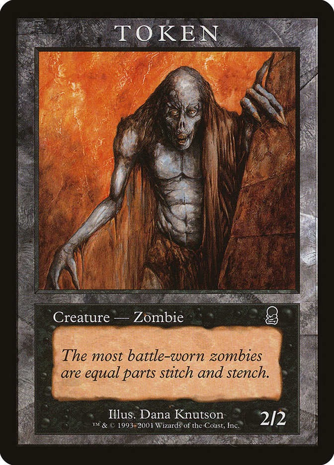 Zombie Token [Magic Player Rewards 2002] | Red Riot Games CA