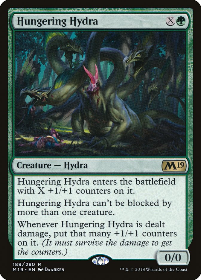 Hungering Hydra [Core Set 2019] | Red Riot Games CA