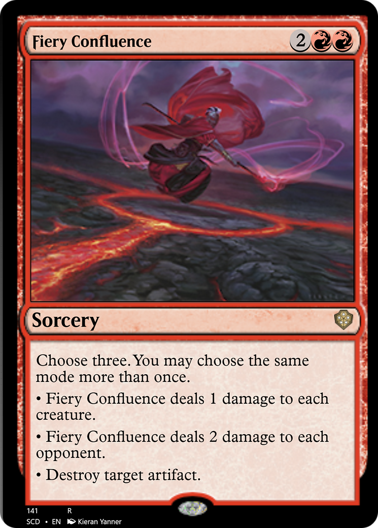 Fiery Confluence [Starter Commander Decks] | Red Riot Games CA