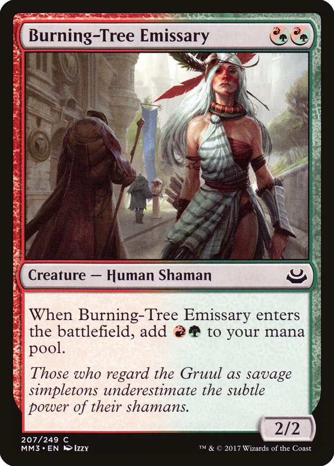 Burning-Tree Emissary [Modern Masters 2017] | Red Riot Games CA