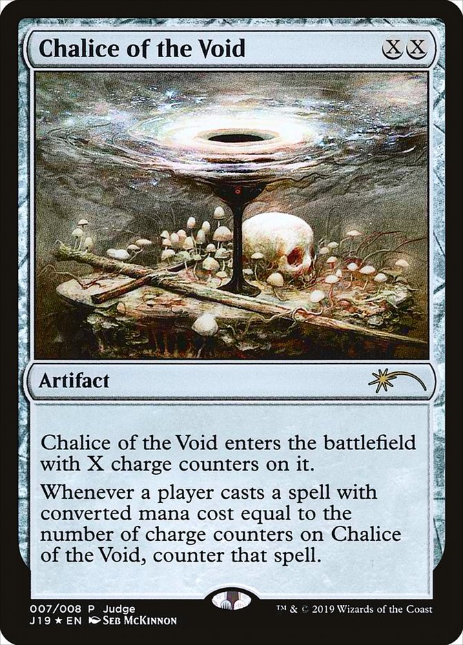 Chalice of the Void [Judge Gift Cards 2019] | Red Riot Games CA