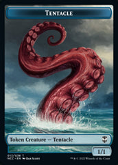 Tentacle // Clue Double-Sided Token [Streets of New Capenna Commander Tokens] | Red Riot Games CA
