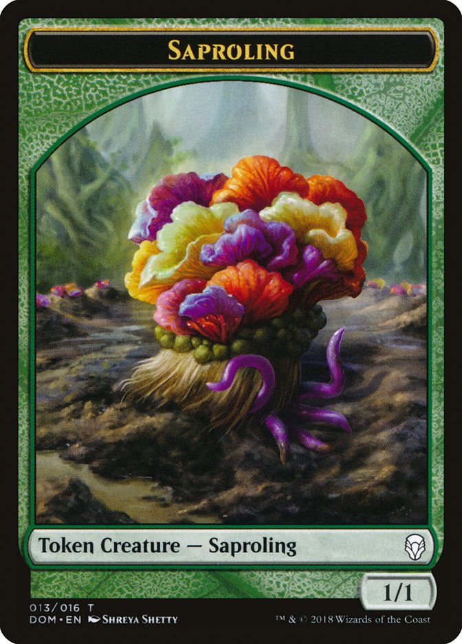 Saproling Token (013/016) [Dominaria Tokens] | Red Riot Games CA