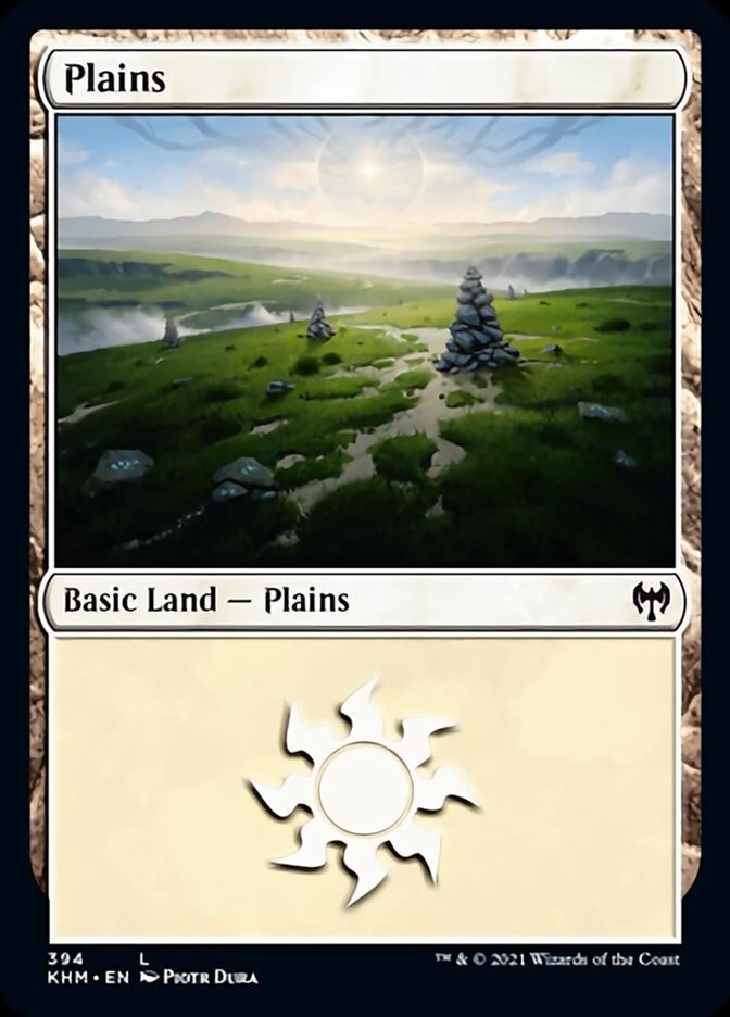 Plains (394) [Kaldheim] | Red Riot Games CA