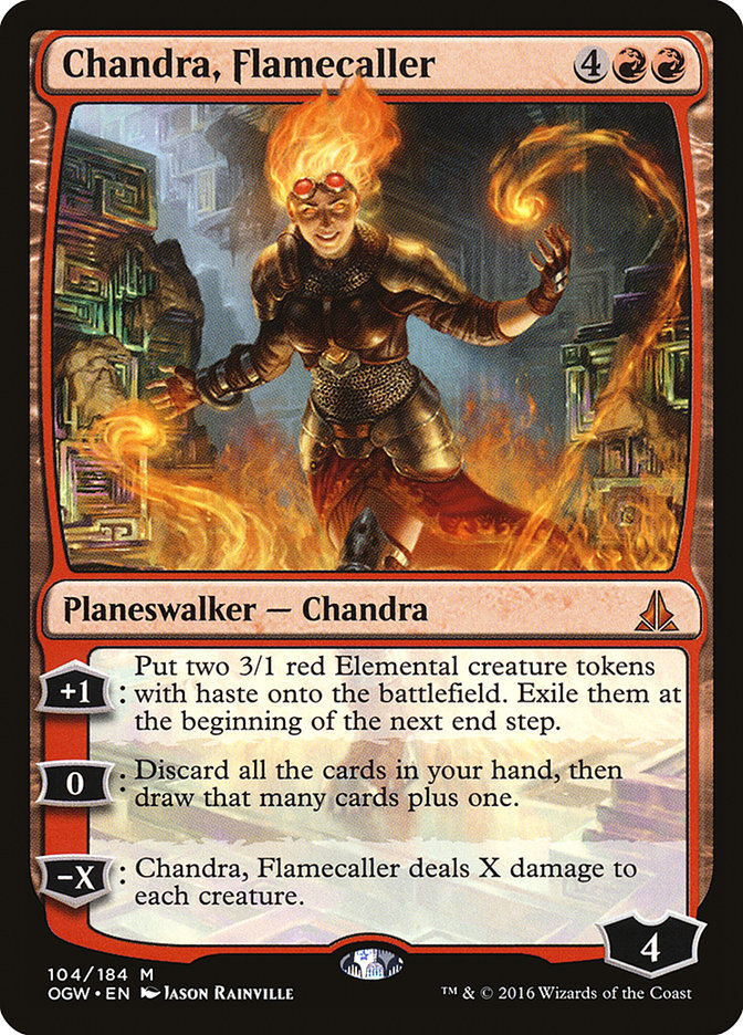 Chandra, Flamecaller [Oath of the Gatewatch] | Red Riot Games CA