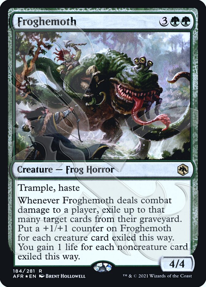 Froghemoth (Ampersand Promo) [Dungeons & Dragons: Adventures in the Forgotten Realms Promos] | Red Riot Games CA