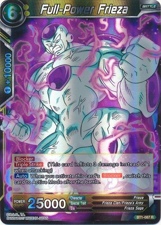 Full-Power Frieza (BT1-087) [Galactic Battle] | Red Riot Games CA