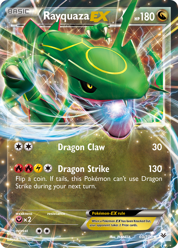 Rayquaza EX (60/108) [XY: Roaring Skies] | Red Riot Games CA