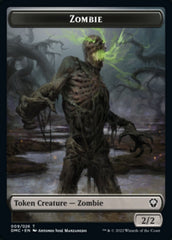 Soldier // Zombie Double-Sided Token [Dominaria United Tokens] | Red Riot Games CA
