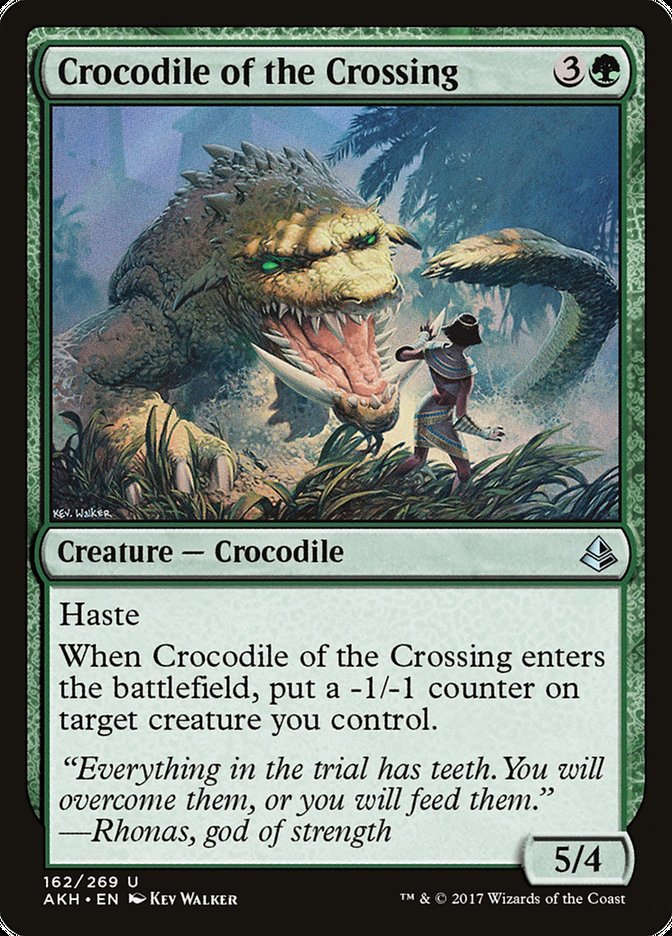 Crocodile of the Crossing [Amonkhet] | Red Riot Games CA