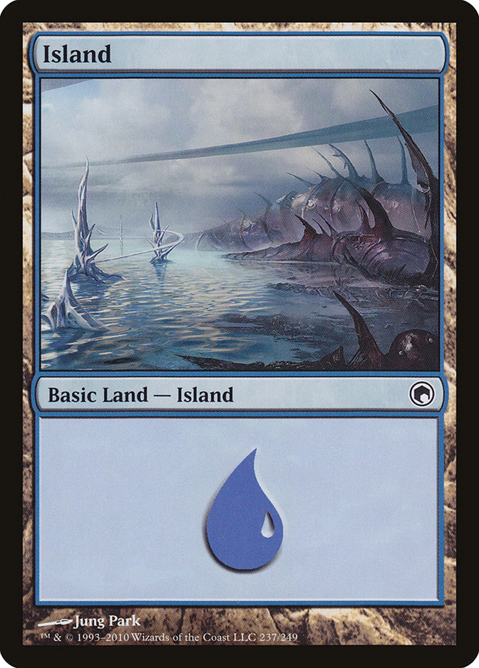 Island (237) [Scars of Mirrodin] | Red Riot Games CA