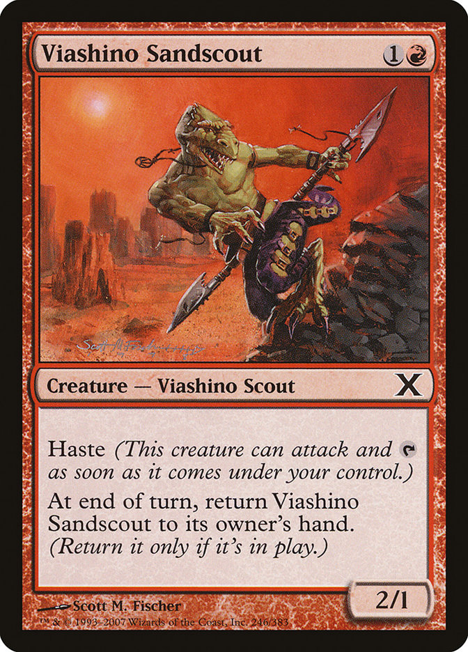 Viashino Sandscout [Tenth Edition] | Red Riot Games CA