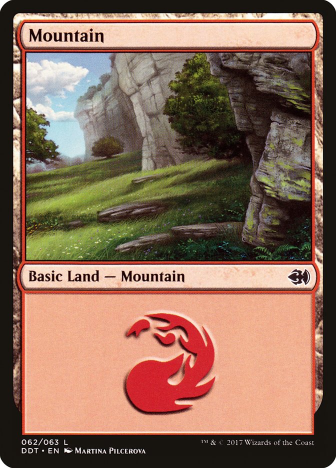 Mountain (62) [Duel Decks: Merfolk vs. Goblins] | Red Riot Games CA