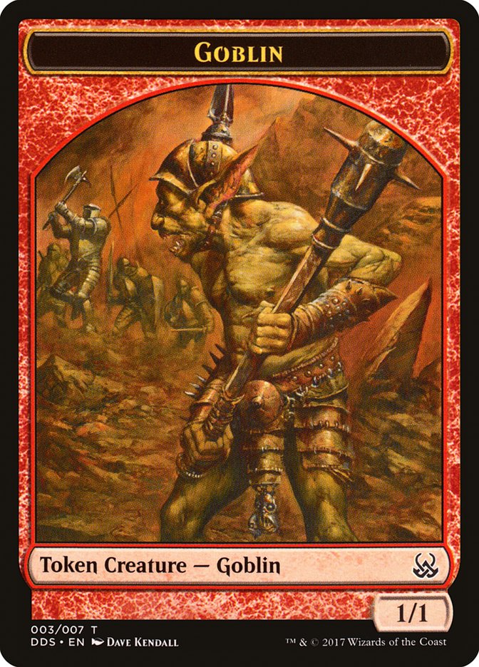 Goblin Token [Duel Decks: Mind vs. Might Tokens] | Red Riot Games CA