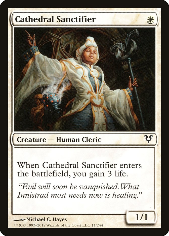 Cathedral Sanctifier [Avacyn Restored] | Red Riot Games CA