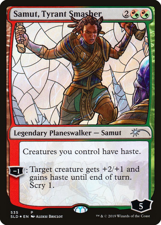 Samut, Tyrant Smasher (Stained Glass) [Secret Lair Drop Promos] | Red Riot Games CA
