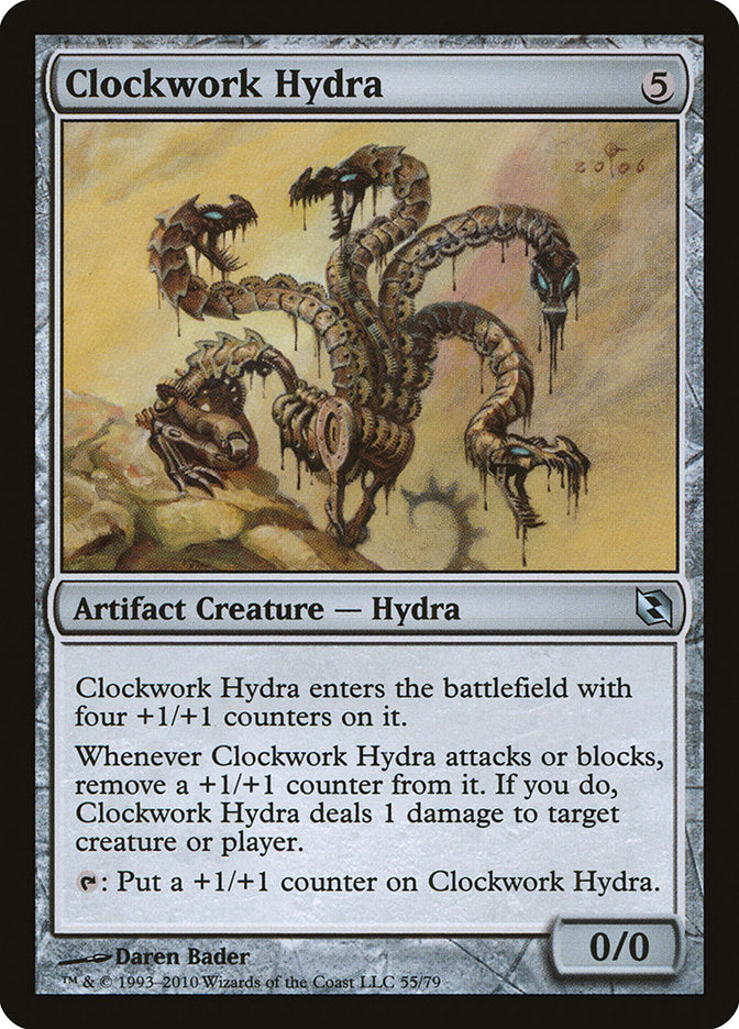 Clockwork Hydra [Duel Decks: Elspeth vs. Tezzeret] | Red Riot Games CA
