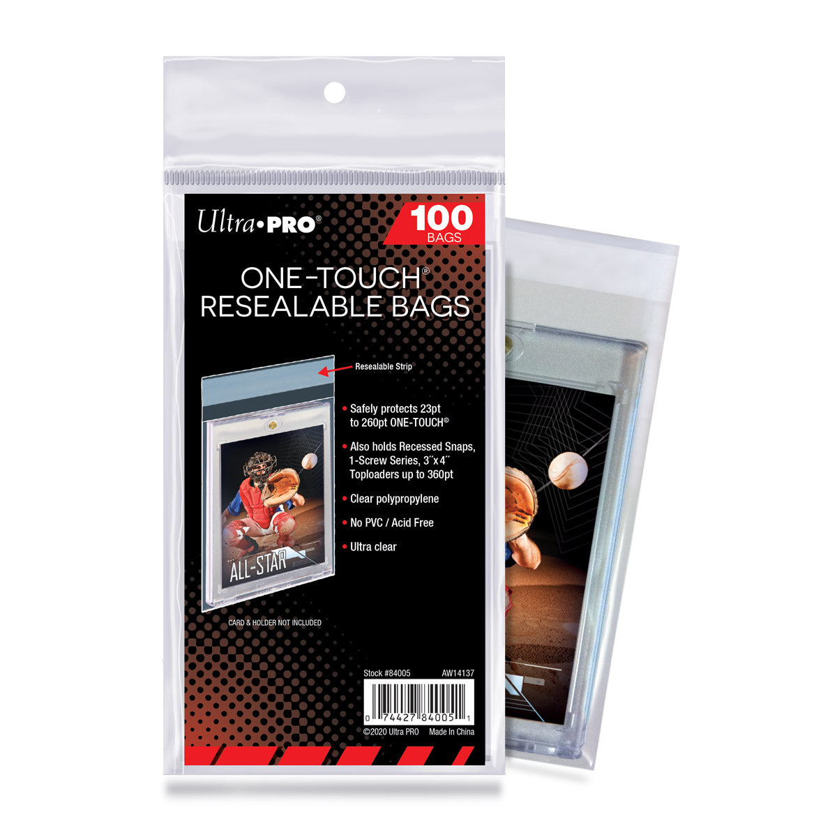 Ultra PRO: One-Touch Resealable Bags | Red Riot Games CA