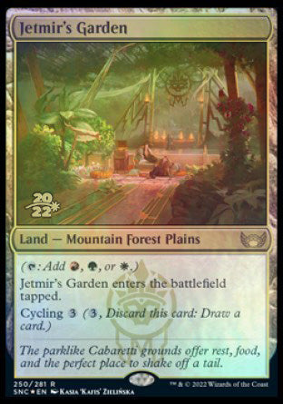 Jetmir's Garden [Streets of New Capenna Prerelease Promos] | Red Riot Games CA