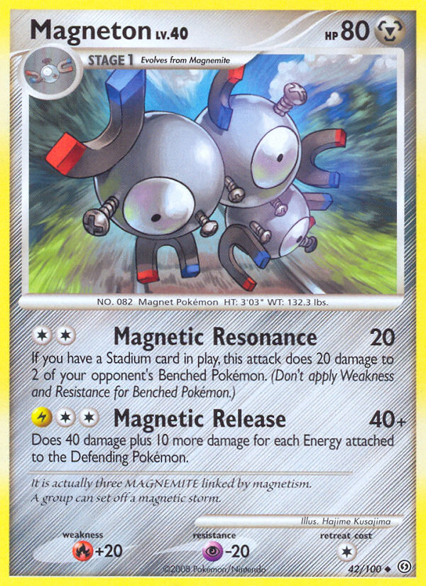 Magneton (42/100) [Diamond & Pearl: Stormfront] | Red Riot Games CA