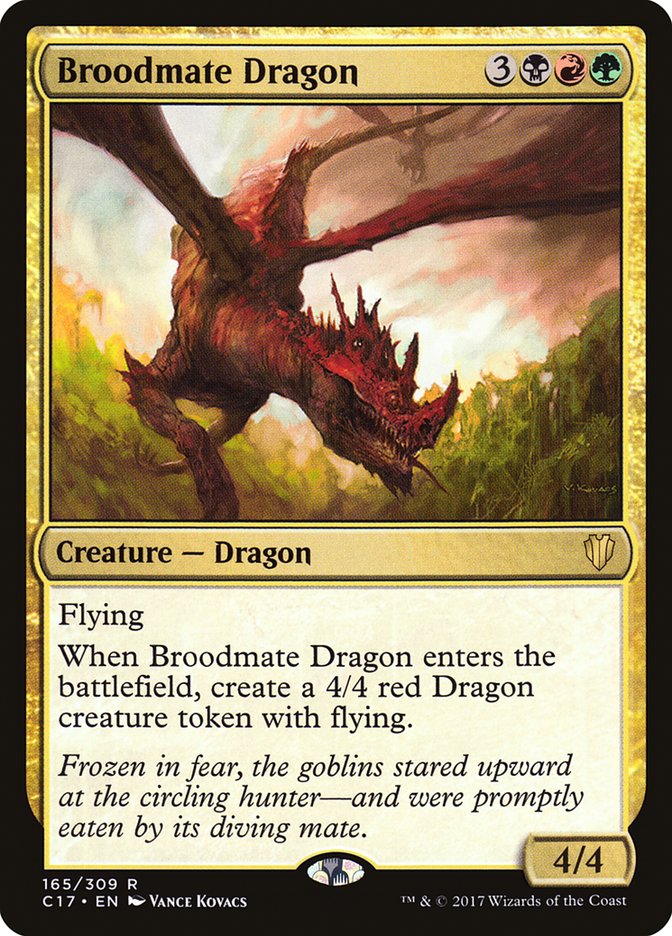 Broodmate Dragon [Commander 2017] | Red Riot Games CA