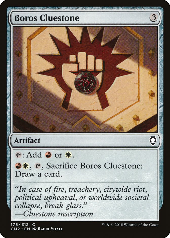 Boros Cluestone [Commander Anthology Volume II] | Red Riot Games CA