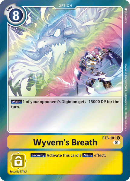 Wyvern's Breath [BT6-101] [Double Diamond] | Red Riot Games CA
