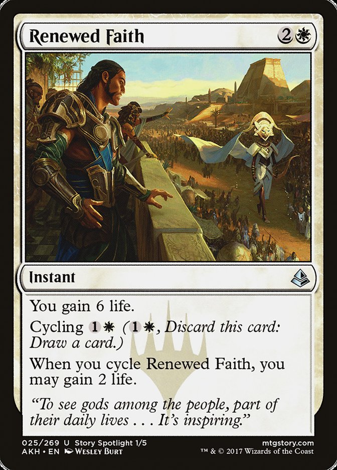 Renewed Faith [Amonkhet] | Red Riot Games CA