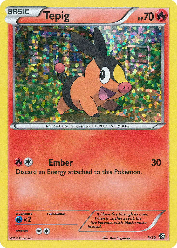 Tepig (3/12) [McDonald's Promos: 2011 Collection] | Red Riot Games CA