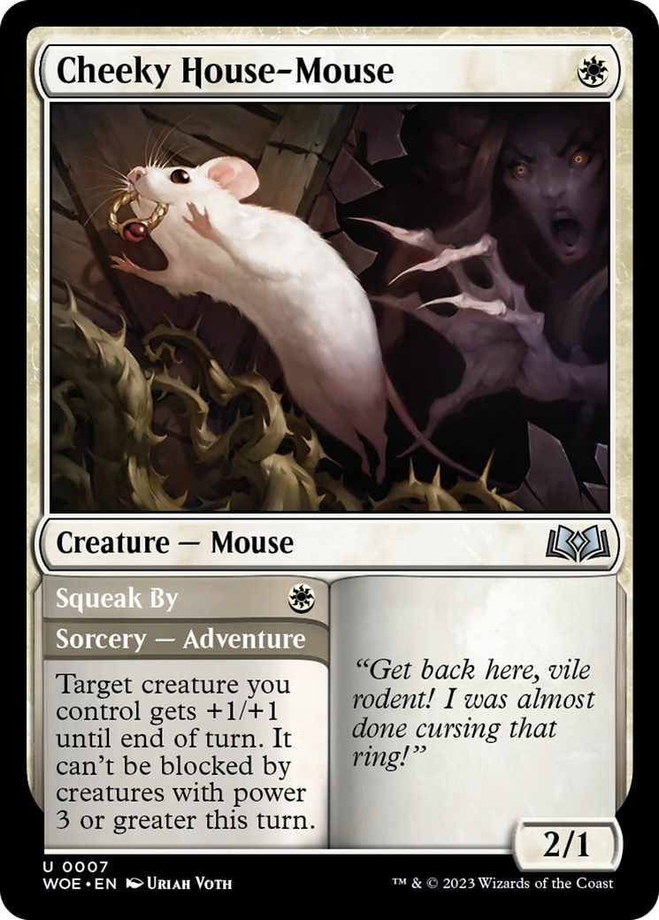 Cheeky House-Mouse [Wilds of Eldraine] | Red Riot Games CA