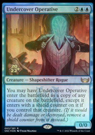 Undercover Operative [Streets of New Capenna Prerelease Promos] | Red Riot Games CA