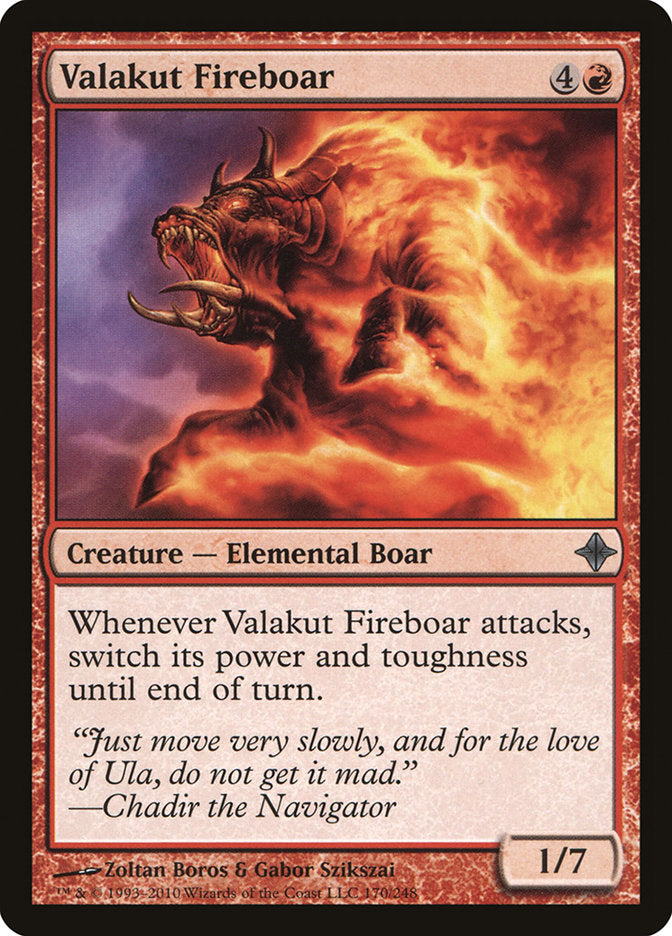 Valakut Fireboar [Rise of the Eldrazi] | Red Riot Games CA
