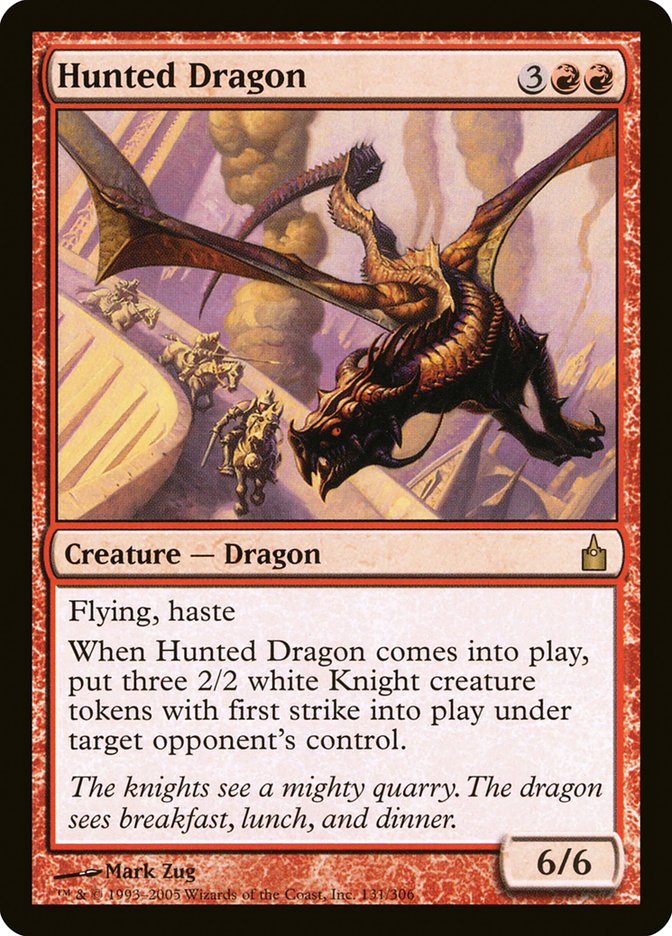 Hunted Dragon [Ravnica: City of Guilds] | Red Riot Games CA