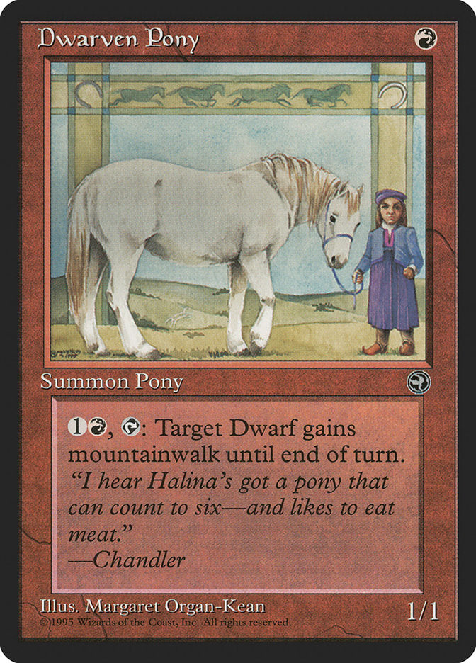 Dwarven Pony [Homelands] | Red Riot Games CA