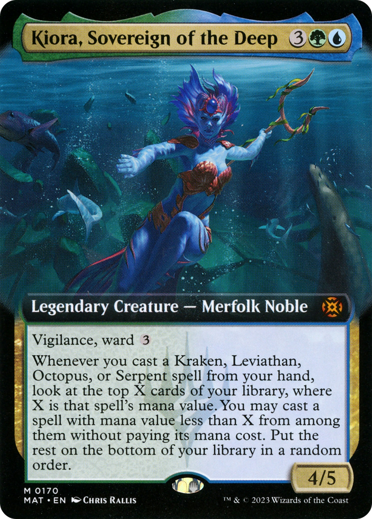 Kiora, Sovereign of the Deep (Extended Art) [March of the Machine: The Aftermath] | Red Riot Games CA