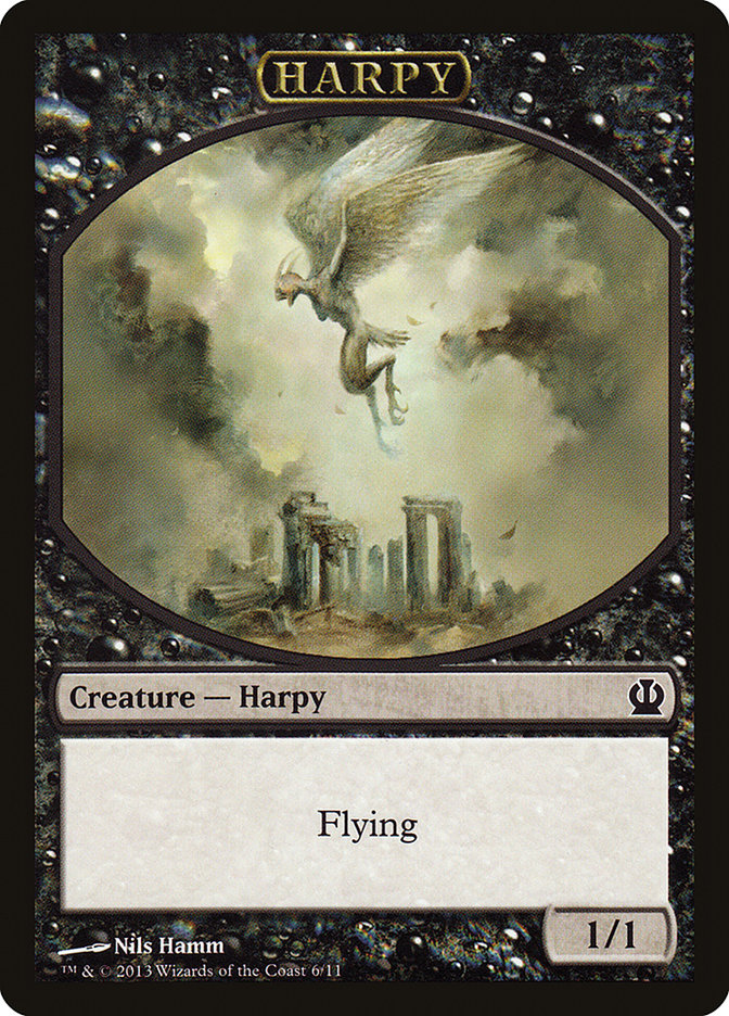 Harpy Token [Theros Tokens] | Red Riot Games CA