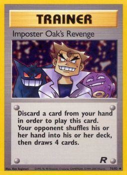Imposter Oak's Revenge (76/82) [Team Rocket Unlimited] | Red Riot Games CA