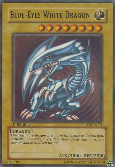 Blue-Eyes White Dragon [SDK-E001] Ultra Rare | Red Riot Games CA